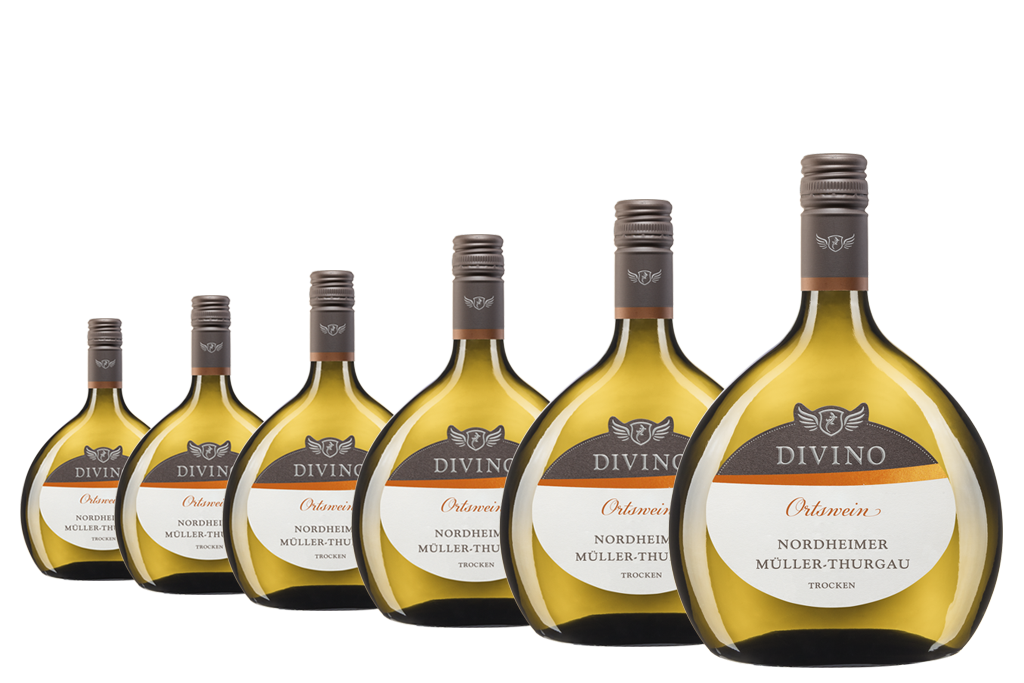 DIVINO Ortswein  Nordheimer Müller Thurgau - Empfehlung #7 im 6er-Karton