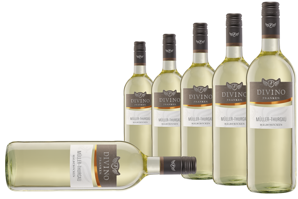 DIVINO Franken   Müller Thurgau - Empfehlung #10 im 6er-Karton