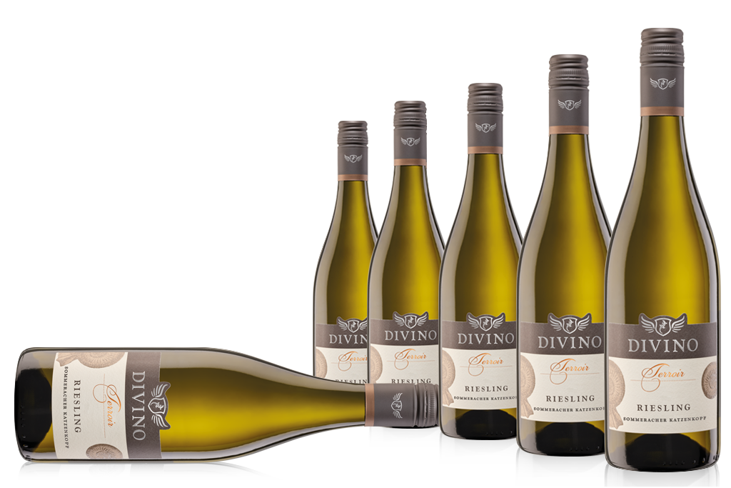 DIVINO Terroir Sommeracher Katzenkopf Riesling - Empfehlung #8 im 6-er Karton DIVINO Terroir Sommeracher Katzenkopf Riesling - Empfehlung #8 im 6-er Karton