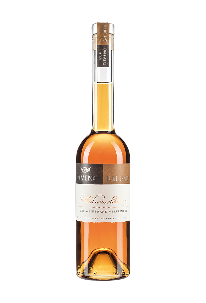 DIVINO Feine Brände    Walnusslikör - mit Weinbrand verfeinert 